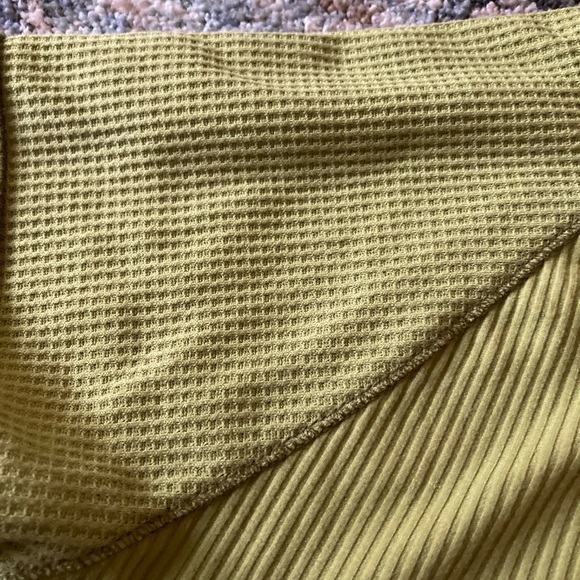 Wild Fable Ribbed Crop Tee in Lime Green - Picture 6 of 8